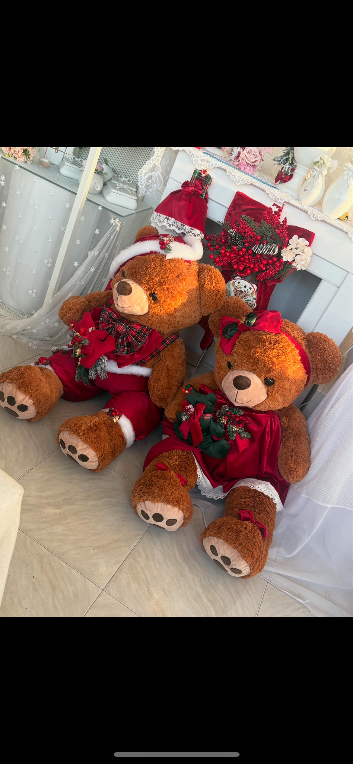 Teddie natalizio gigante