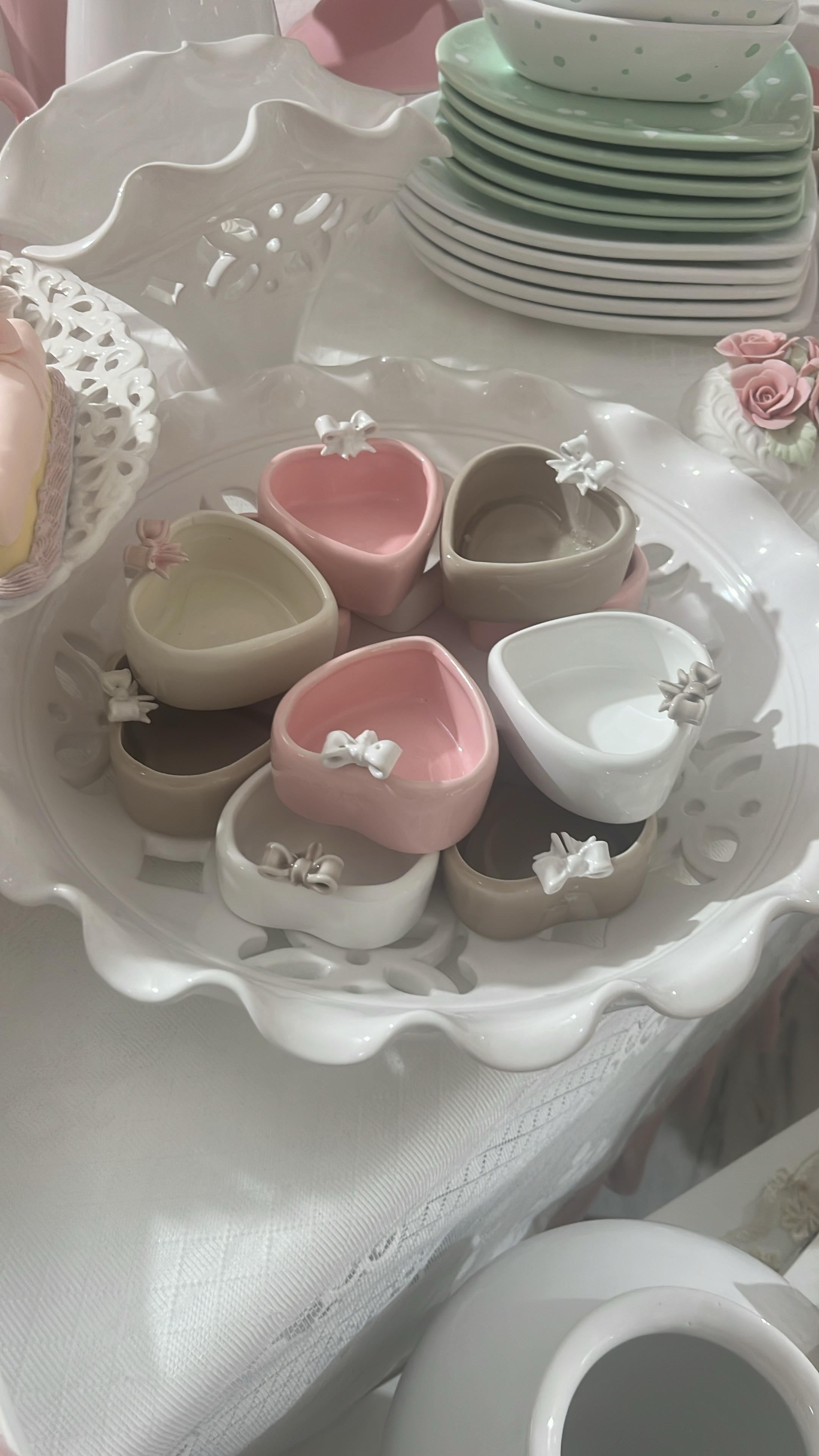 Ciotoline a cuore cola caffè
