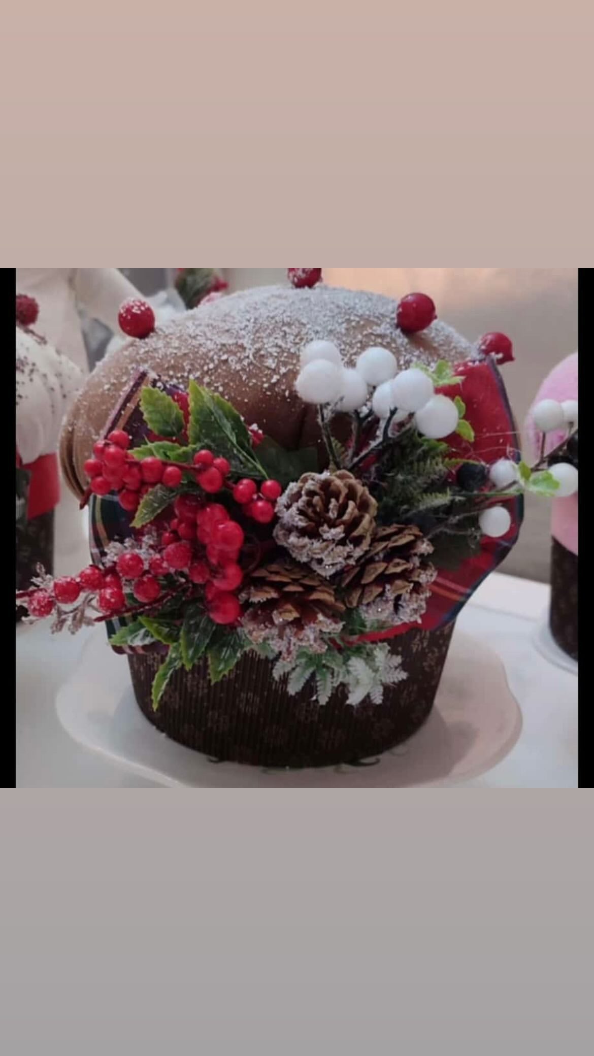 Panettone in stoffa