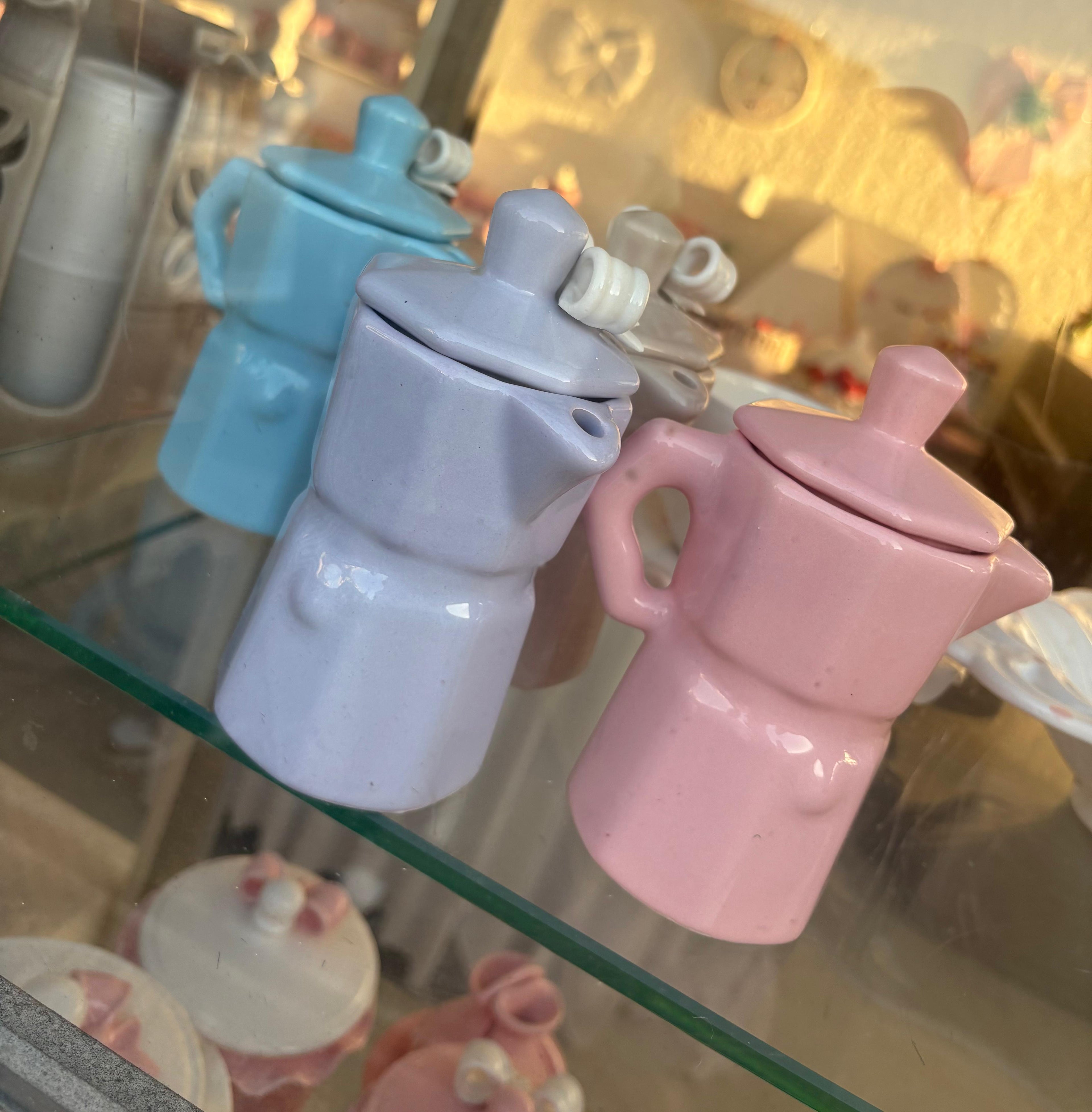 Caffettiera in ceramica